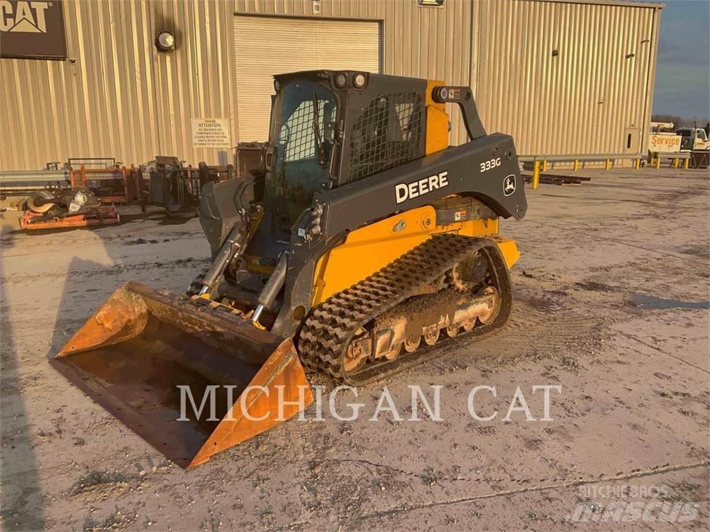 John Deere & CO. 333G Šmykom riadené nakladače