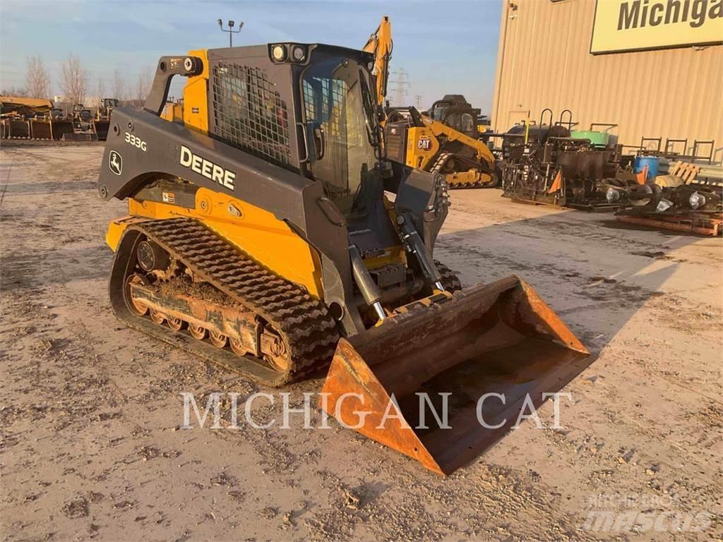 John Deere & CO. 333G Šmykom riadené nakladače