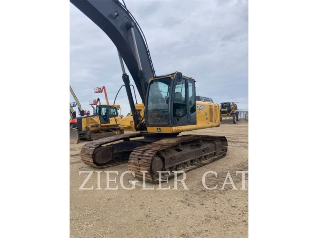 John Deere & CO. 350D Pásové rýpadlá