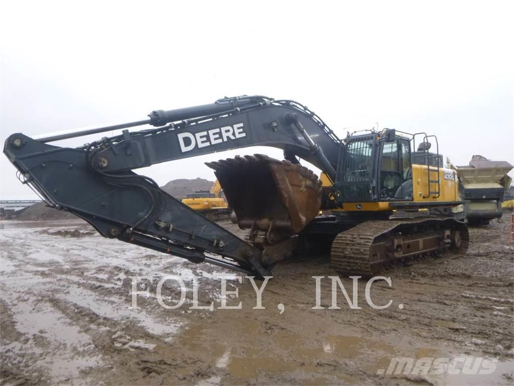John Deere & CO. 470G Pásové rýpadlá