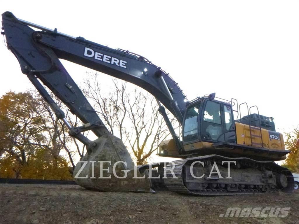 John Deere & CO. 470G Pásové rýpadlá