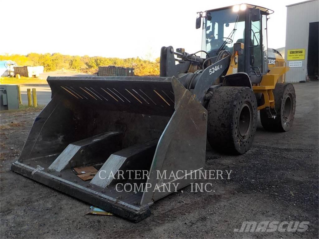 John Deere & CO. 524 K II Kolesové nakladače