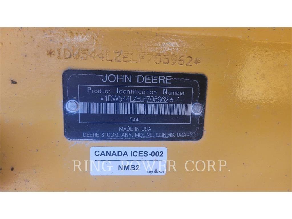 John Deere & CO. 544L Kolesové nakladače