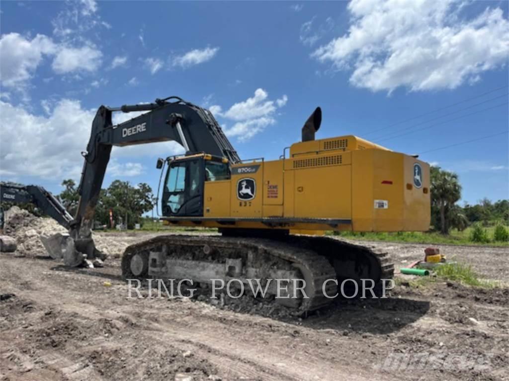 John Deere & CO. 870GLC Pásové rýpadlá