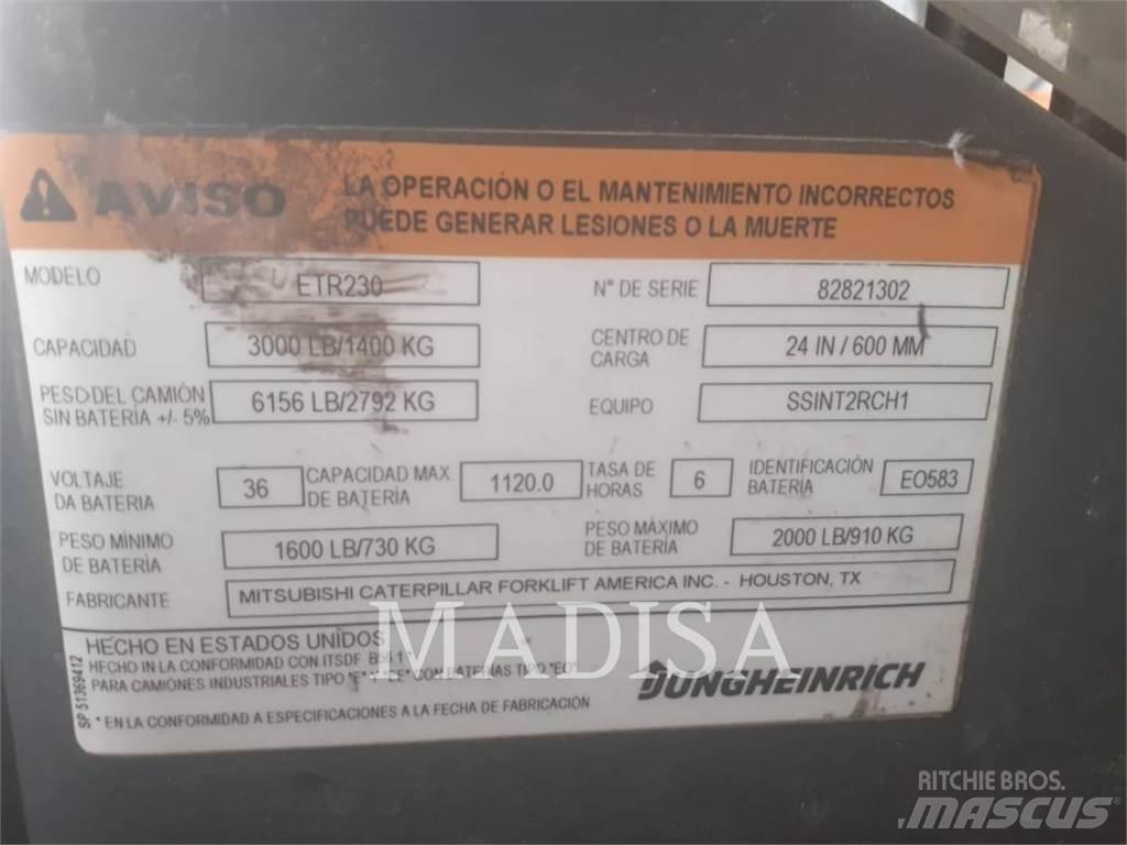 Jungheinrich ETR230D Akumulátorové vozíky