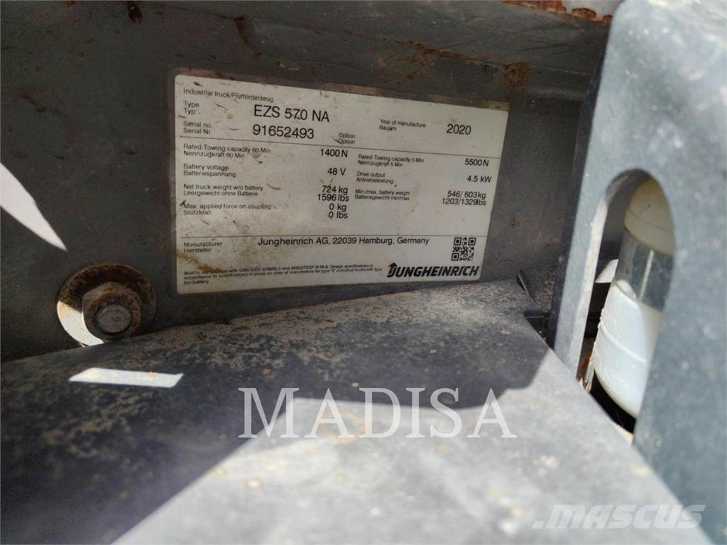 Jungheinrich EZS 570 Akumulátorové vozíky