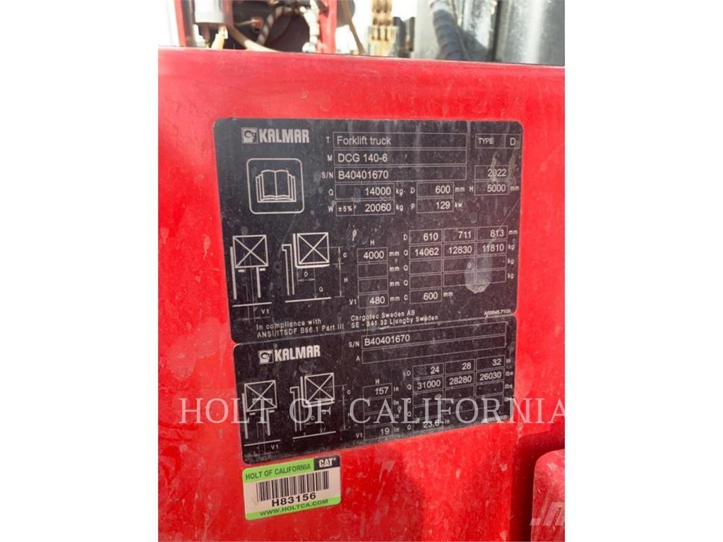Kalmar DCG140-6 Dieselové vozíky