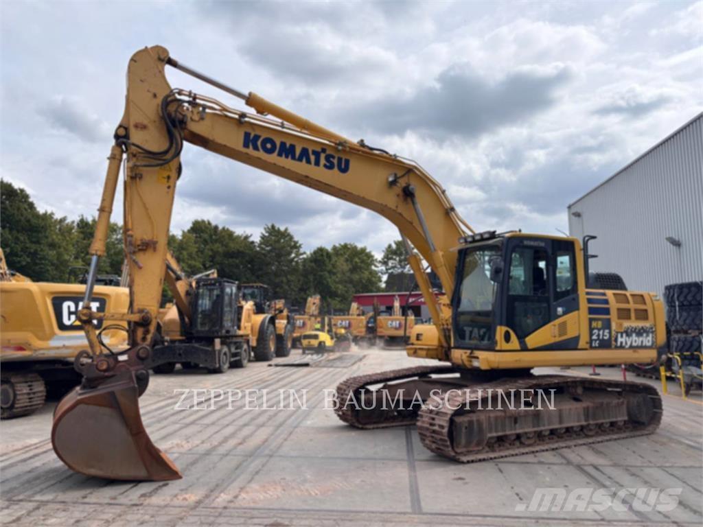 Komatsu HB215LC-2 Pásové rýpadlá