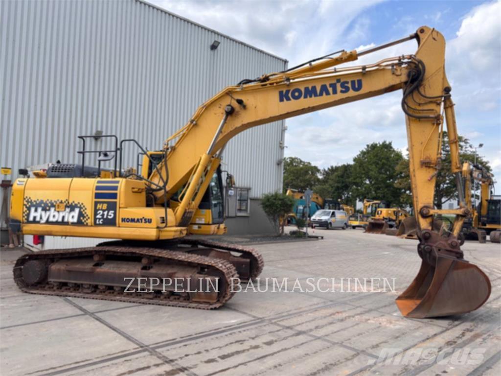 Komatsu HB215LC-2 Pásové rýpadlá