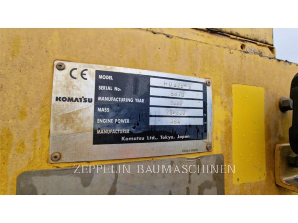 Komatsu HD325-6 Kĺbové nákladné autá