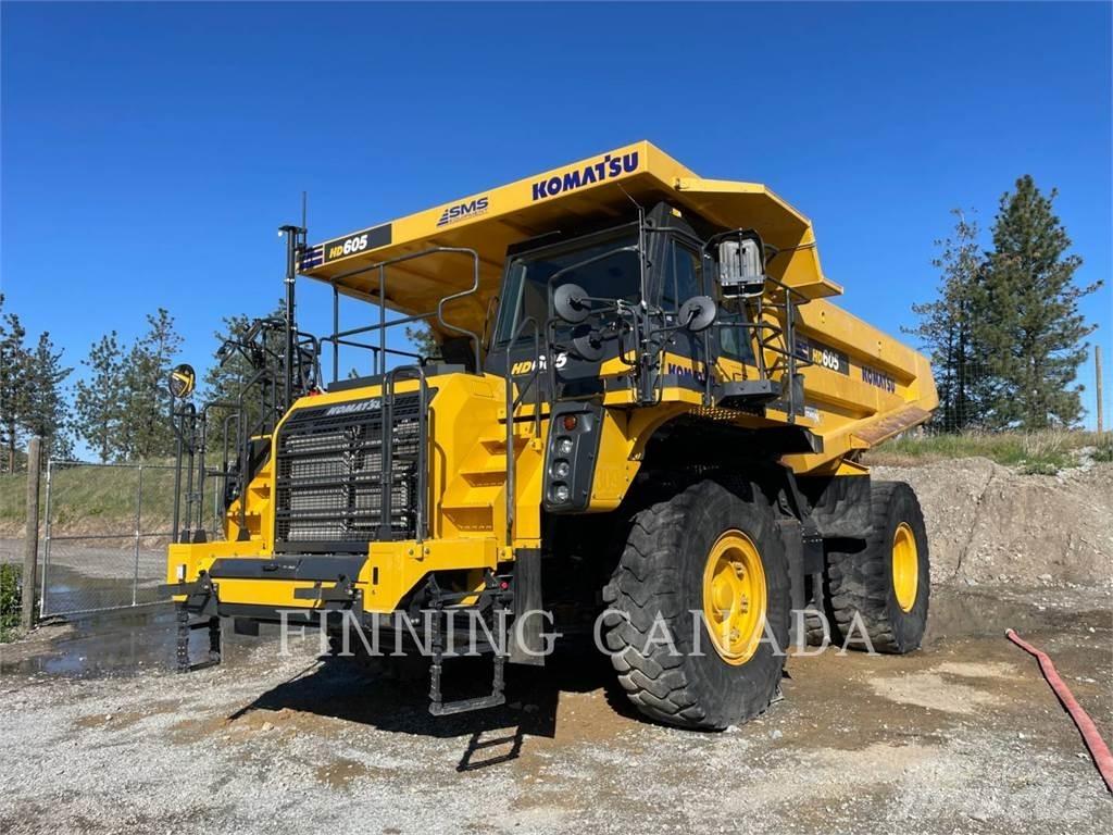 Komatsu HD605-8 Kĺbové nákladné autá