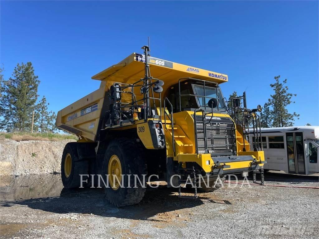 Komatsu HD605-8 Kĺbové nákladné autá
