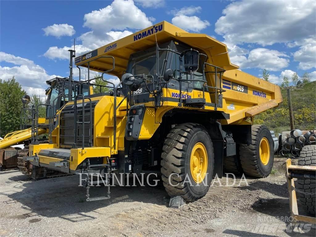 Komatsu HD605-8 Kĺbové nákladné autá