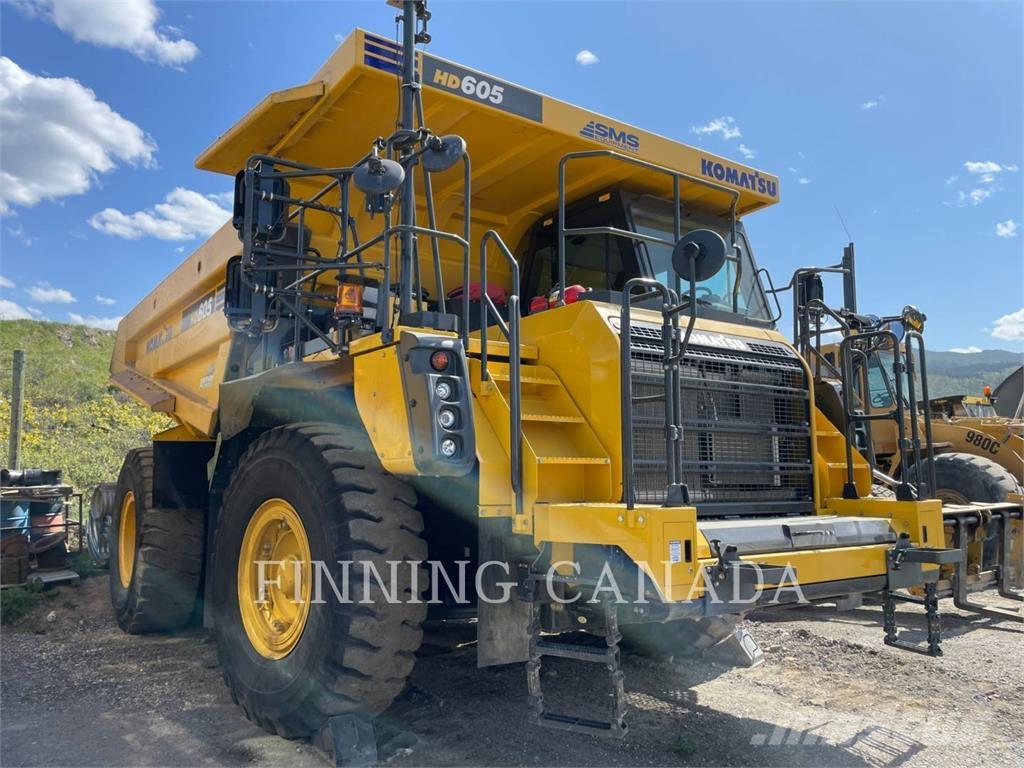 Komatsu HD605-8 Kĺbové nákladné autá