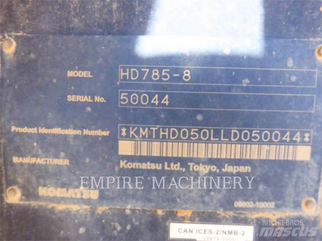 Komatsu HD785-8 Kĺbové nákladné autá