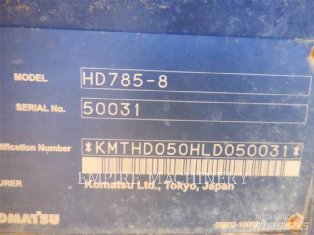 Komatsu HD785-8 Kĺbové nákladné autá