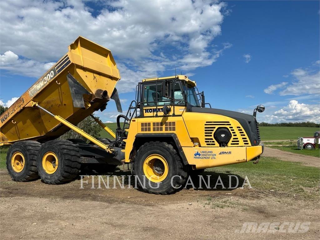 Komatsu HM300-3 Kĺbové nákladné autá