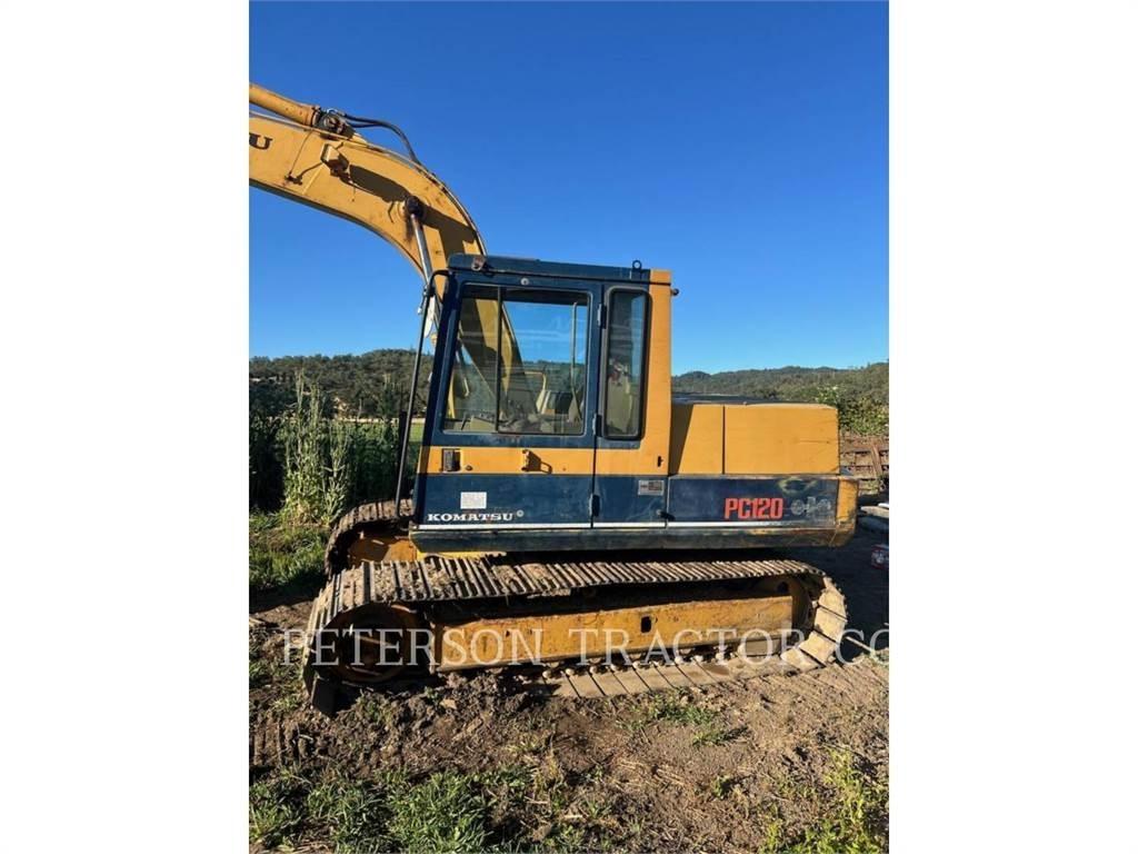 Komatsu PC120 Pásové rýpadlá