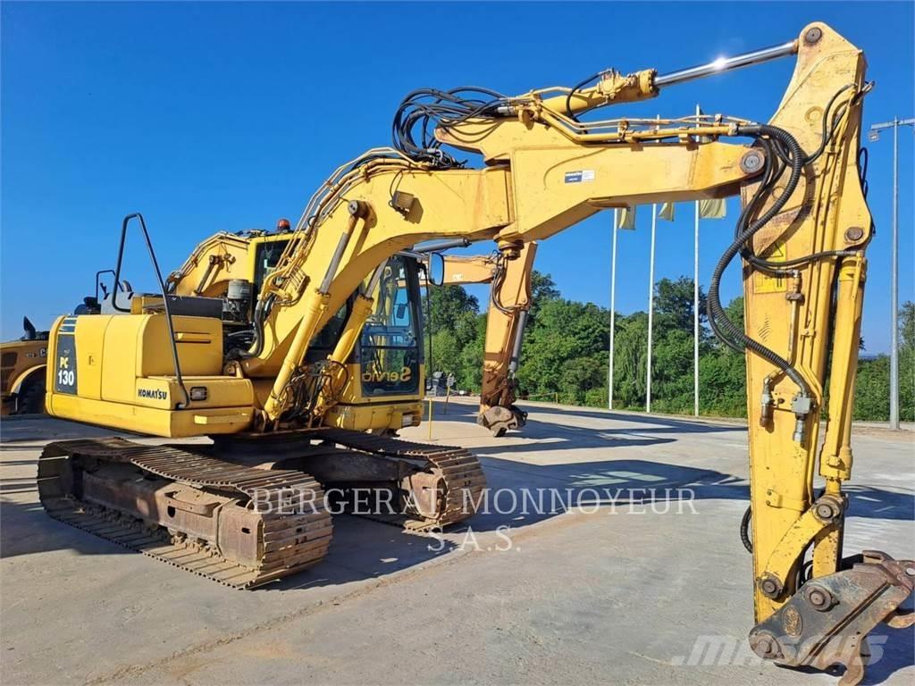 Komatsu PC130 Pásové rýpadlá