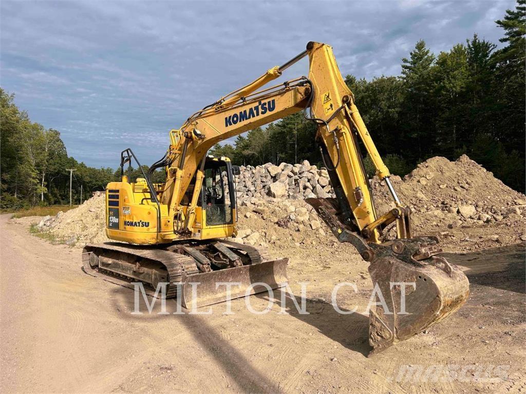 Komatsu PC138USLC-10 Pásové rýpadlá