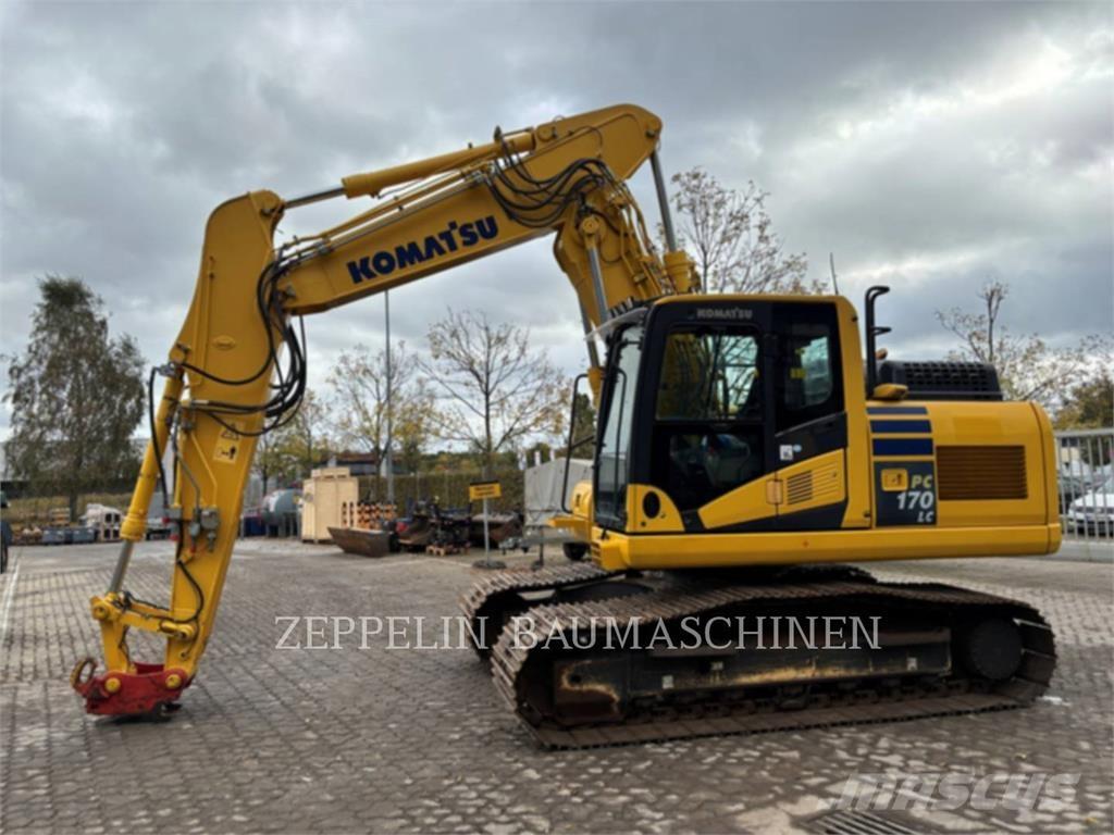 Komatsu PC170 Pásové rýpadlá