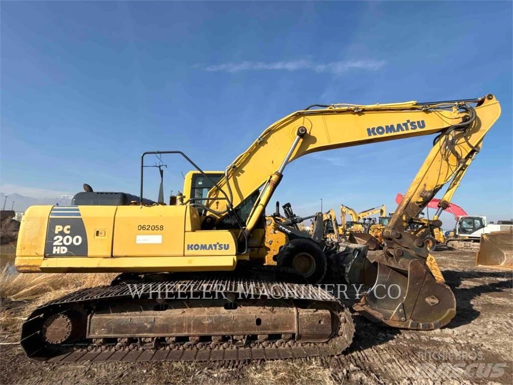 Komatsu PC200-8 Pásové rýpadlá