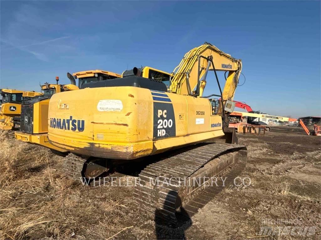 Komatsu PC200-8 Pásové rýpadlá