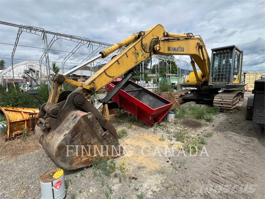 Komatsu PC200LC-6 Pásové rýpadlá