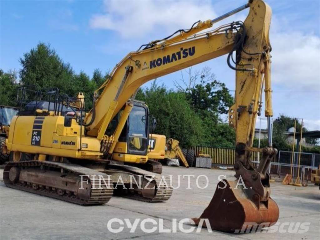 Komatsu PC210 Pásové rýpadlá