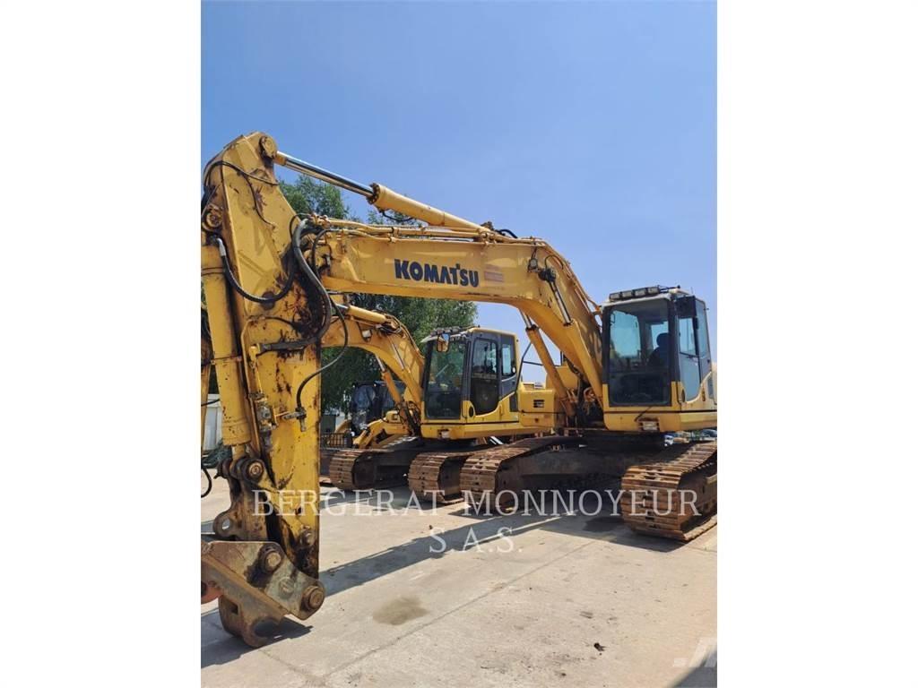 Komatsu PC210LC Pásové rýpadlá
