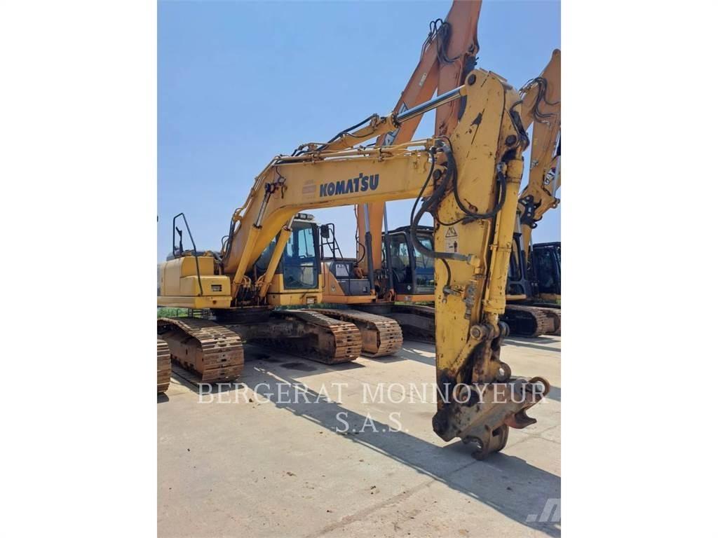 Komatsu PC210LC Pásové rýpadlá