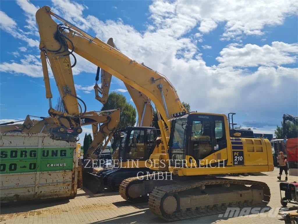 Komatsu PC210LC-11EQ Pásové rýpadlá