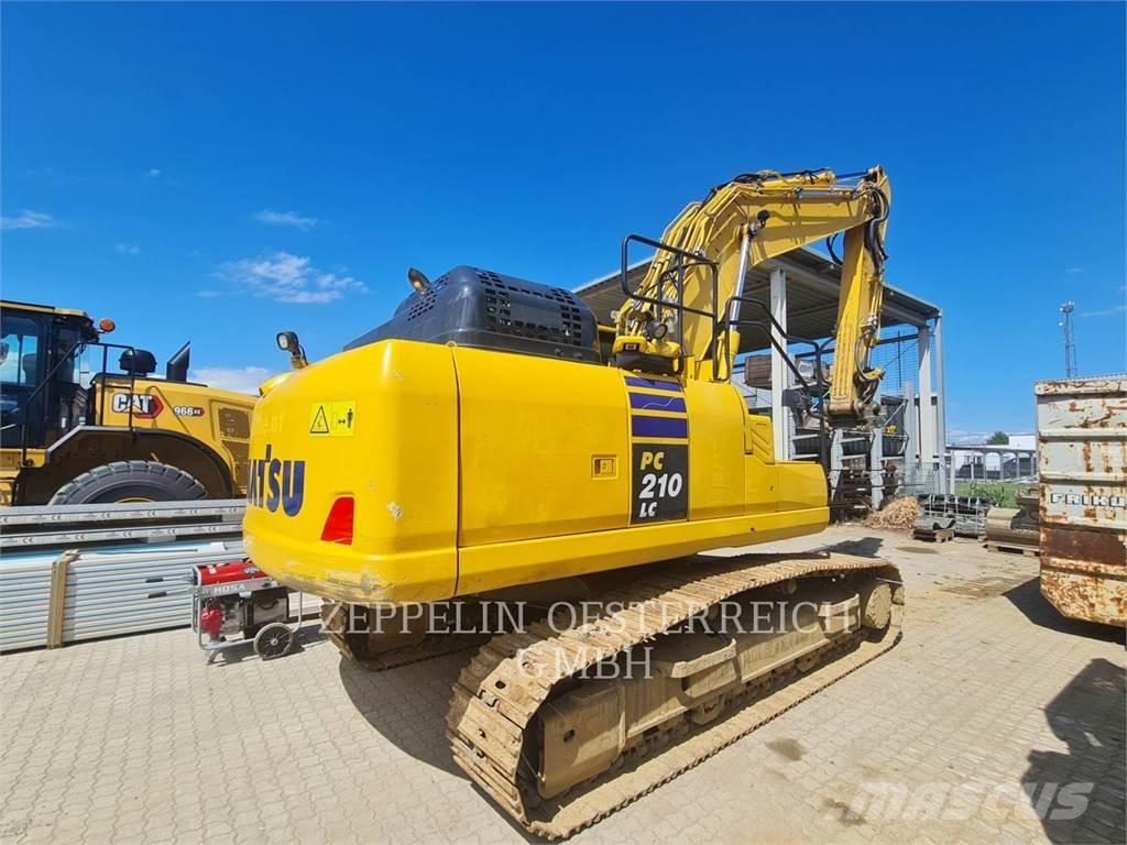 Komatsu PC210LC-11EQ Pásové rýpadlá