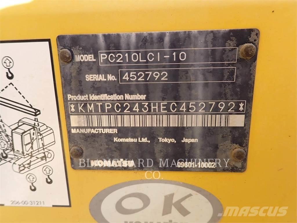 Komatsu PC210LCI-10 Pásové rýpadlá