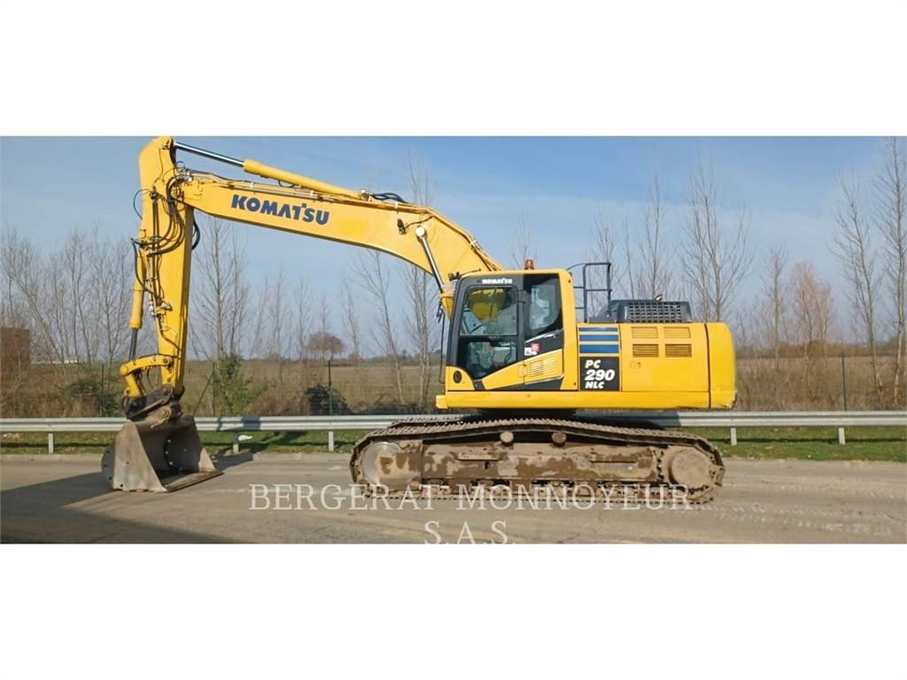 Komatsu PC290-10 Pásové rýpadlá