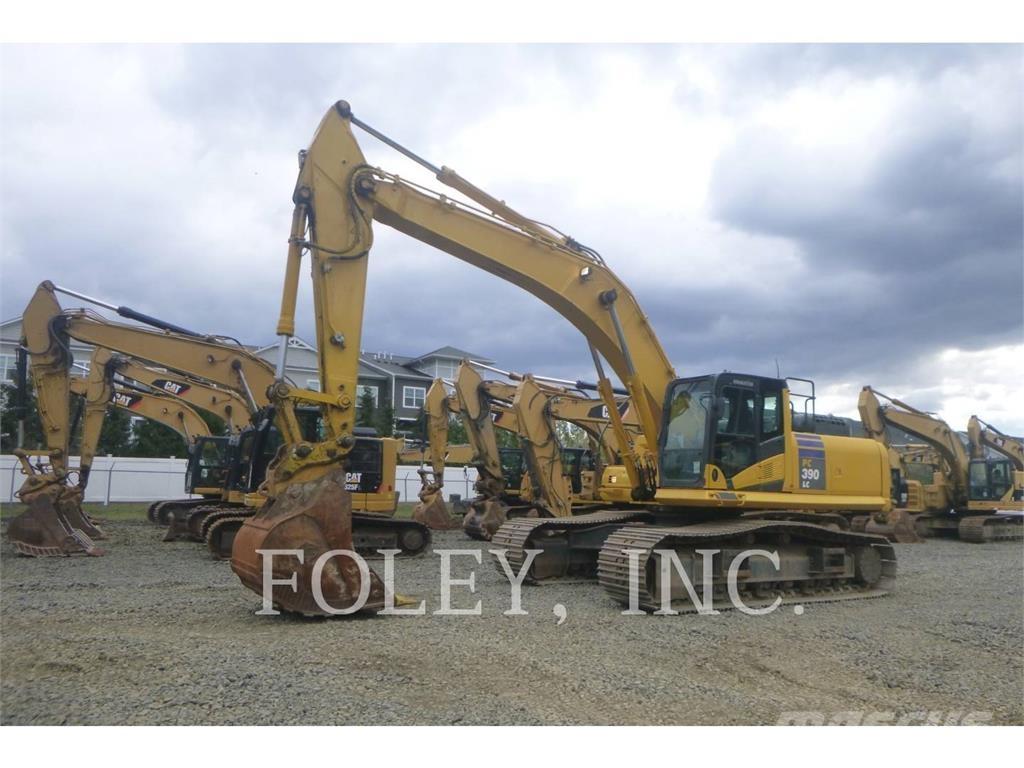 Komatsu PC390LC-10 Pásové rýpadlá