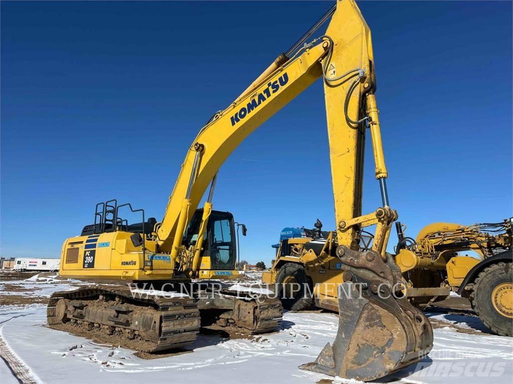 Komatsu PC390LC-11 Pásové rýpadlá