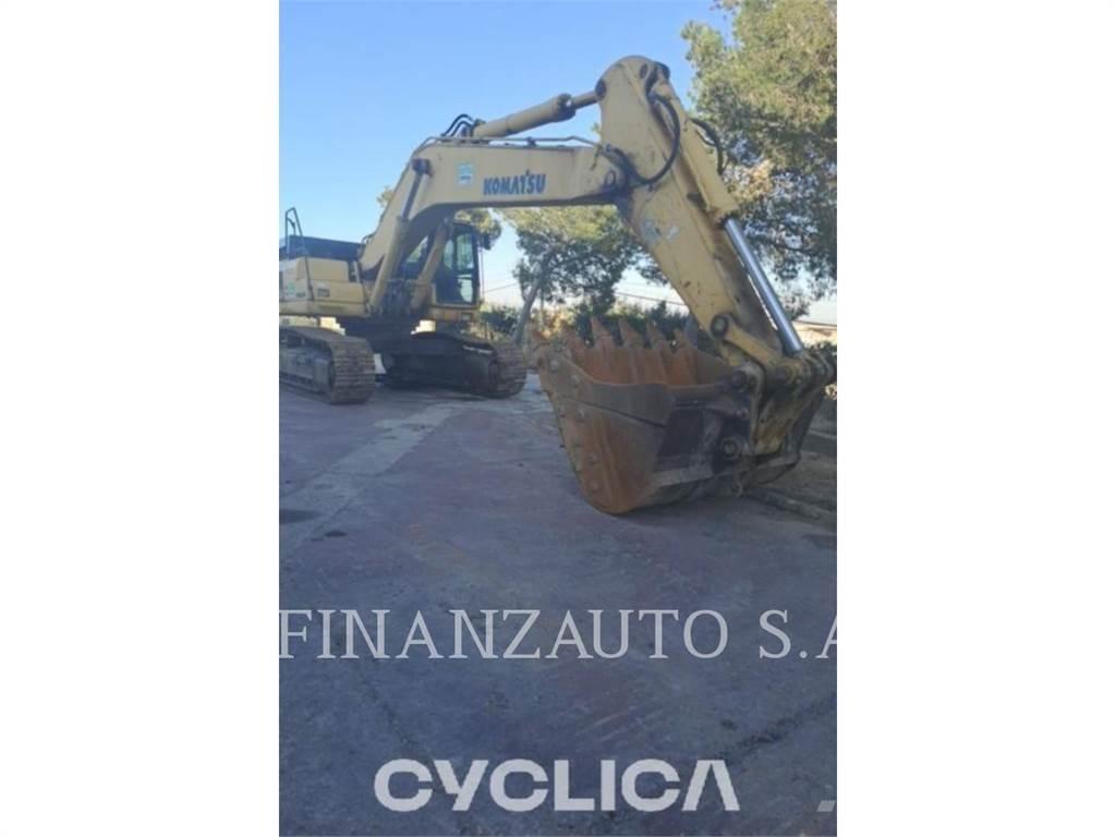 Komatsu PC450 Pásové rýpadlá