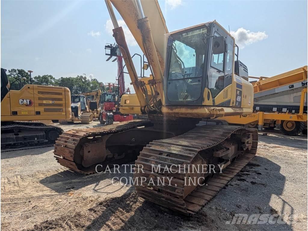 Komatsu PC490 Pásové rýpadlá