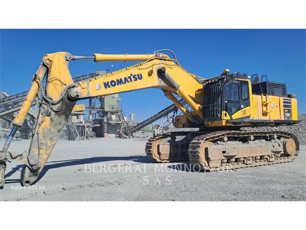 Komatsu PC700LC Pásové rýpadlá