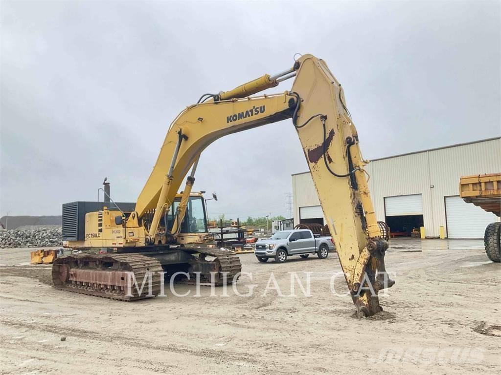 Komatsu PC750LC-6K Pásové rýpadlá