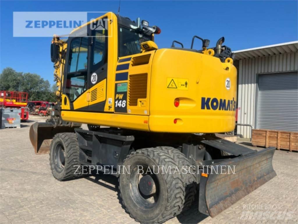 Komatsu PW148-11 Kolesové rýpadlá