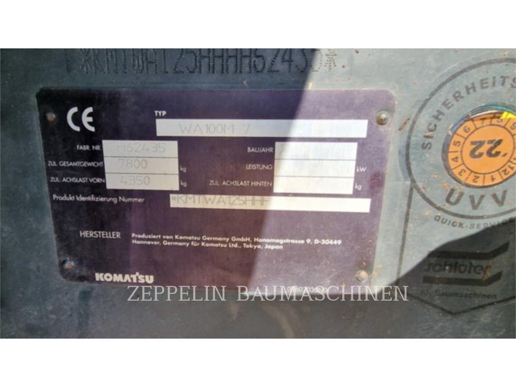 Komatsu WA100M-7 Kolesové nakladače