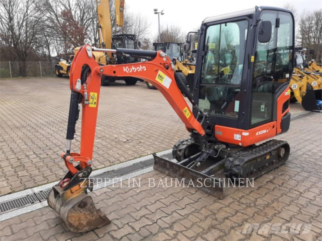 Kubota KX016-4 Pásové rýpadlá