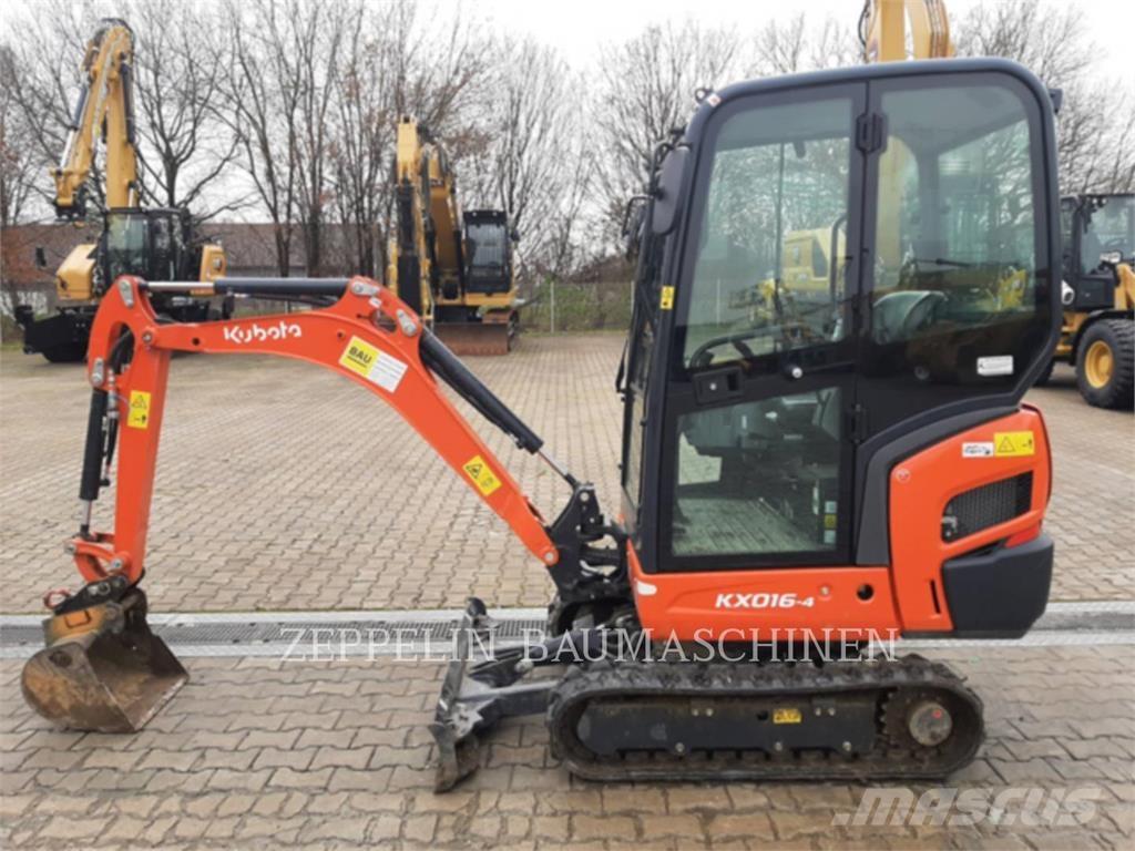 Kubota KX016-4 Pásové rýpadlá