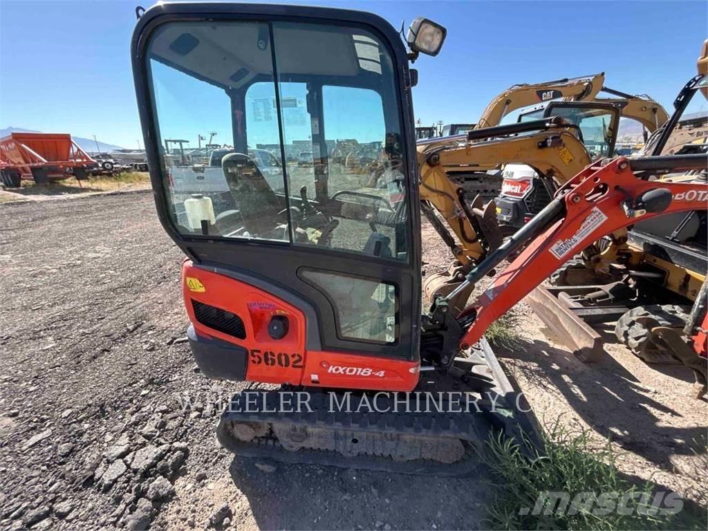 Kubota KX018-4 Pásové rýpadlá