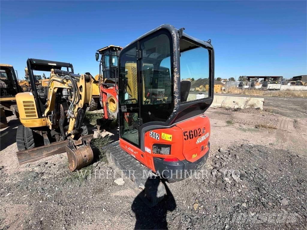 Kubota KX018-4 Pásové rýpadlá