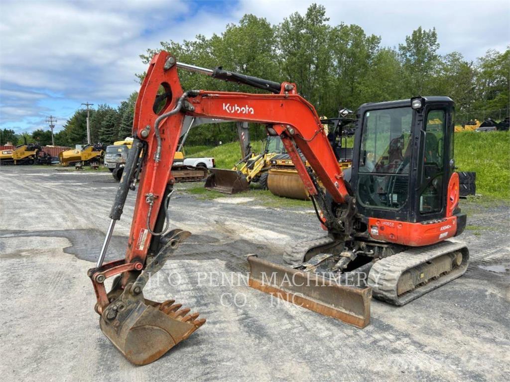 Kubota KX040 Pásové rýpadlá