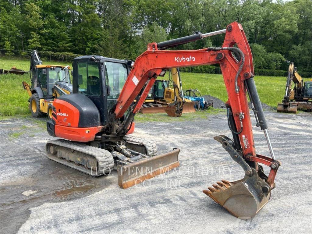 Kubota KX040 Pásové rýpadlá