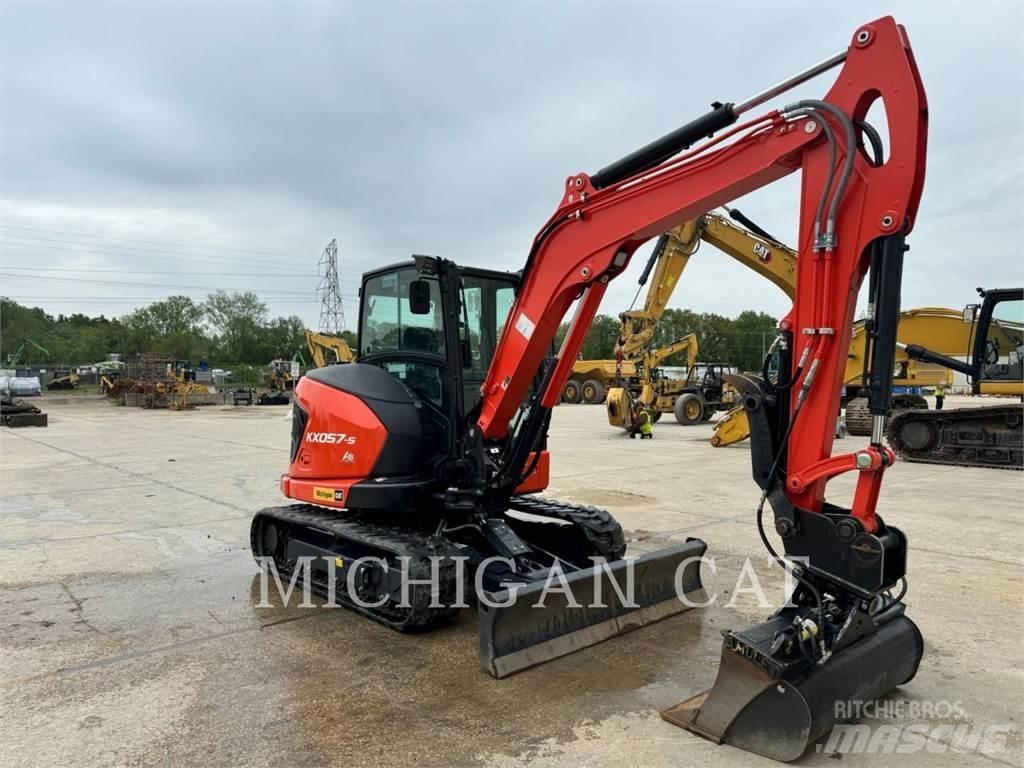 Kubota KX057-4 Pásové rýpadlá